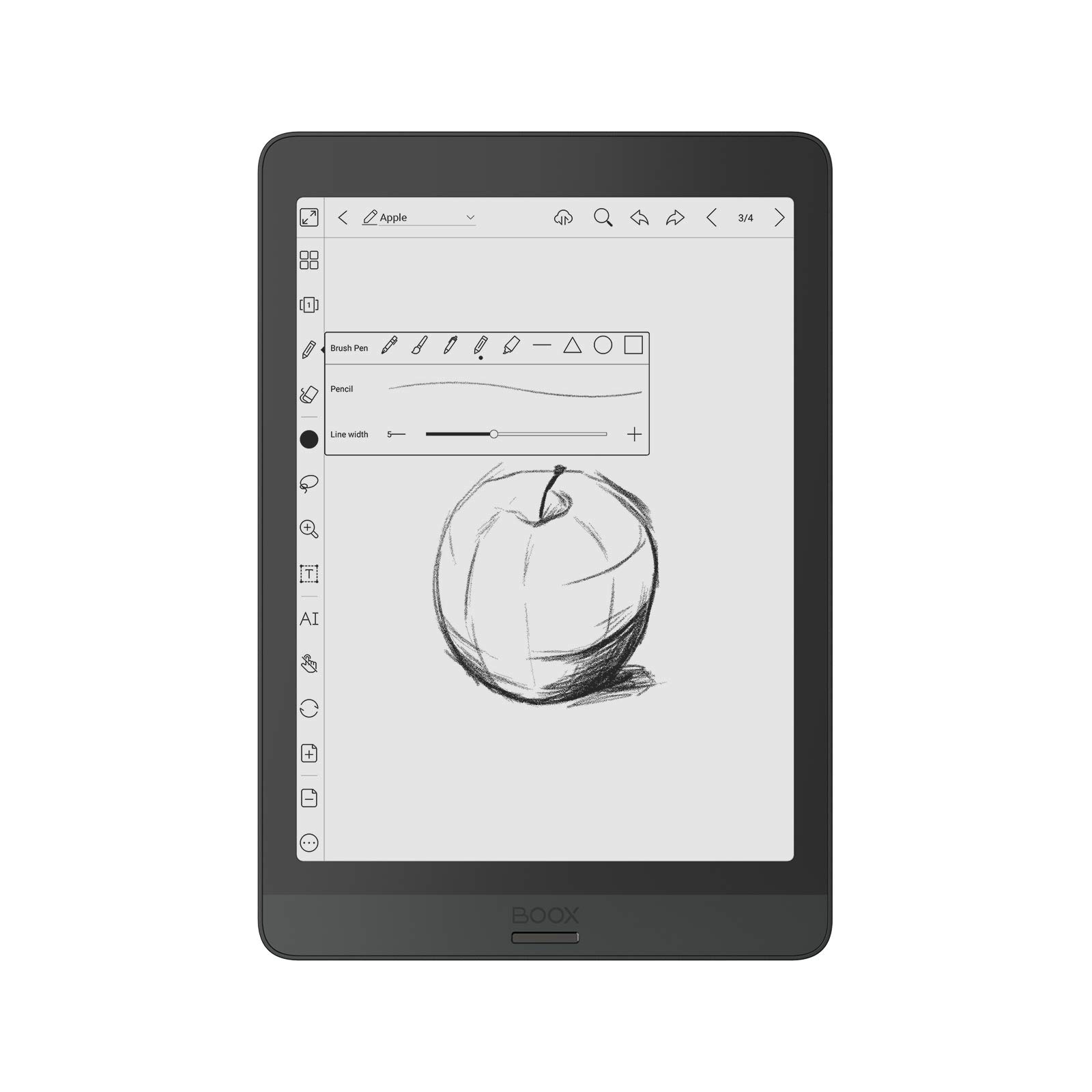 BOOX Nova3 7,8 inç E-Kitap Tablet Android 10.0 Ön Işık CTM 32GB